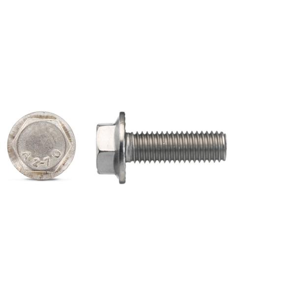 Flensbout DIN 6921 RVS A2 M 10 X 45 - 100 stuks
