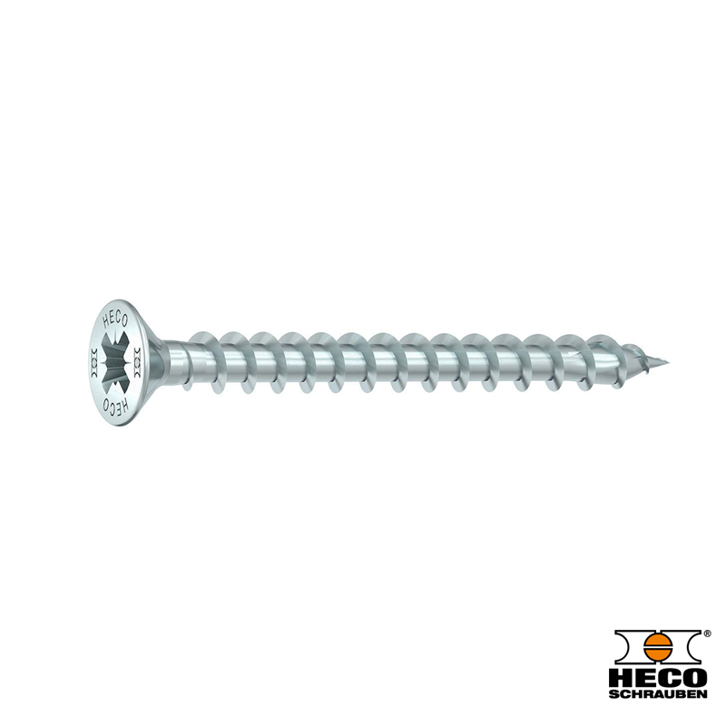 HECO-TOPIX-plus spaanplaatschroef verzinkt PZ 3,0 x 12 - 200 stuks