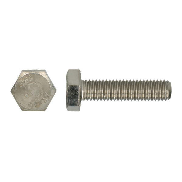 Zeskantbout DIN 933 RVS A2 M 12 X 160 - 10 stuks