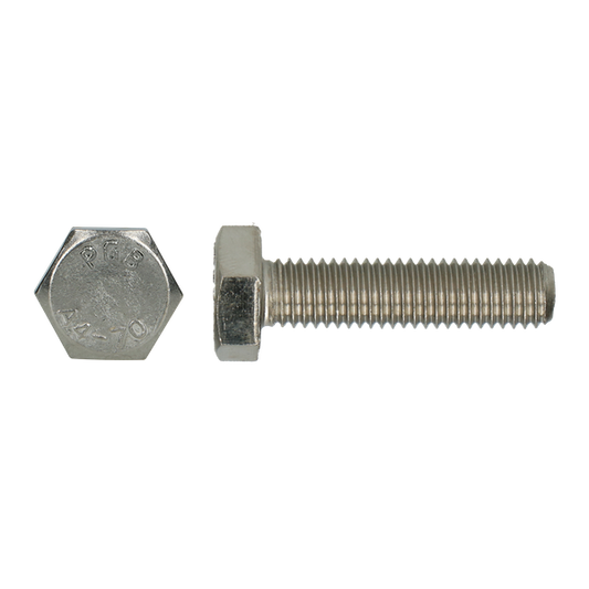 Zeskantbout DIN 933 RVS A4 M 8 X 25 - 200 stuks