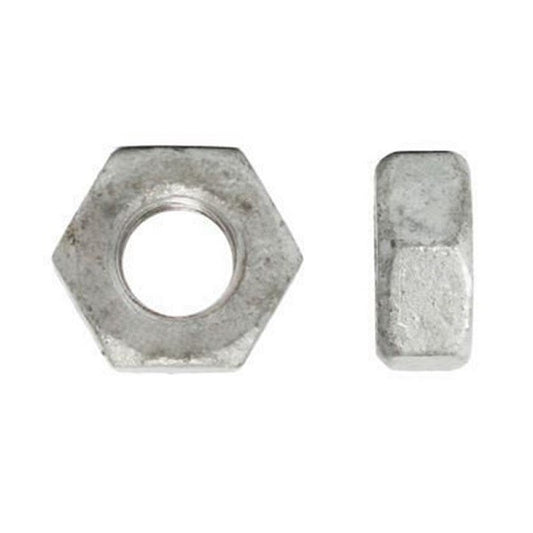 Zeskantmoer DIN 934 8 thermisch verzinkt ISO-passend M10 - 100 stuks