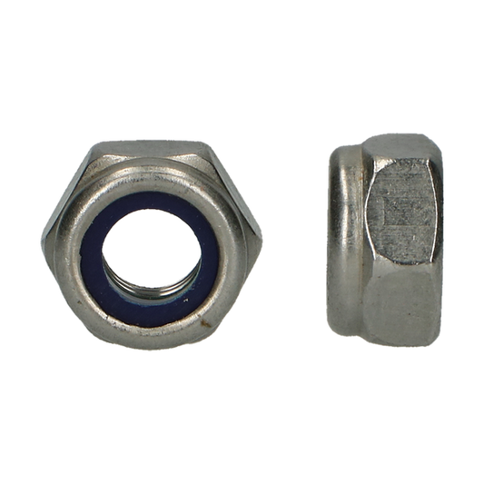 Borgmoer DIN 985 RVS A4 M10 - 100 stuks