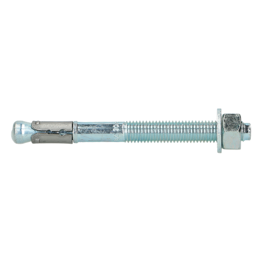 Doorsteekanker verzinkt SBZ M8x60 - 100 stuks