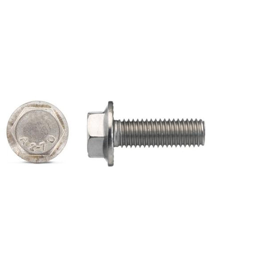 Flensbout DIN 6921 RVS A2 M 10 X 60 - 100 stuks