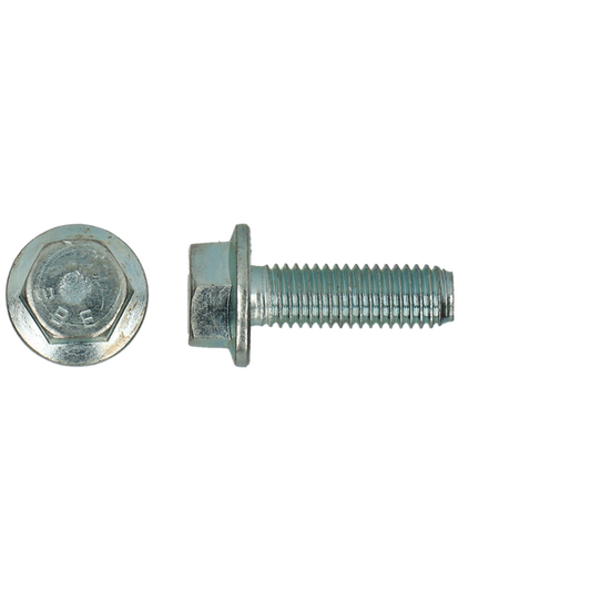 Flensbout DIN 6921 8.8 EV M 6 X 12 - 500 stuks