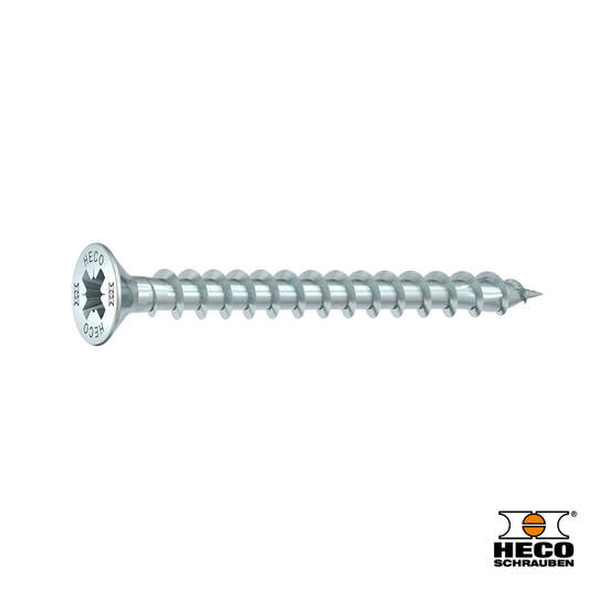 HECO-TOPIX-plus spaanplaatschroef verzinkt PZ 3,0 x 12 - 200 stuks