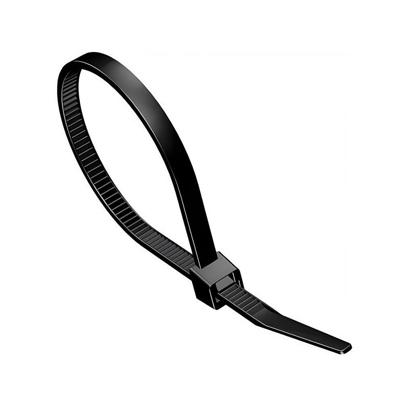 Kabelbinder NY zwart 2,5X200 - 100 stuks