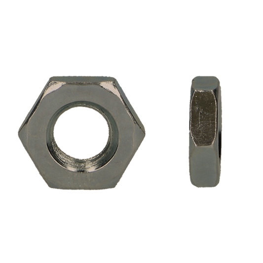 Lage zeskantmoer DIN 439 RVS A2 M3 - 200 stuks