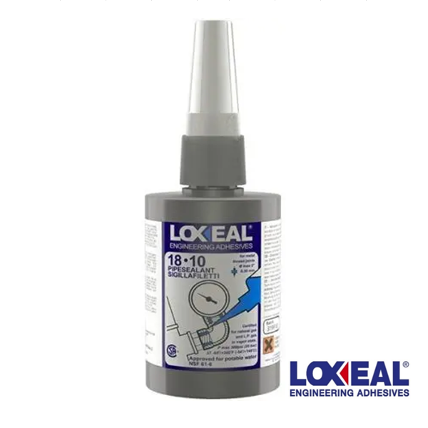 Loxeal 18-10 schroefdraad afdichting matig sterk - 50 ml