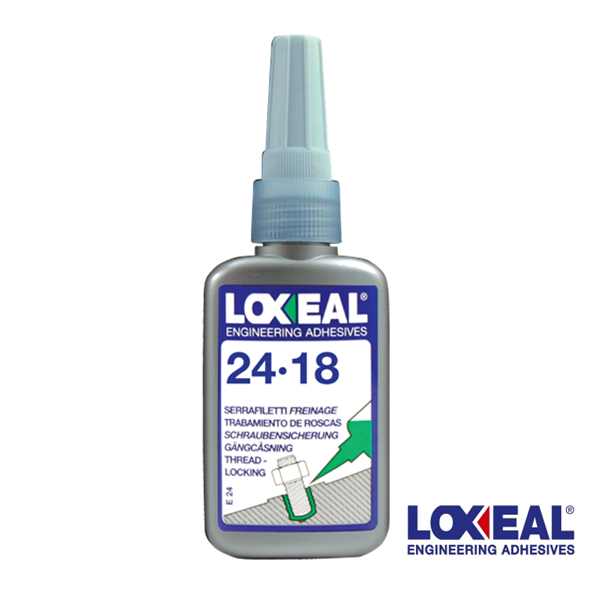 Loxeal 24-18 schroefdraadafdichting matig sterk - 50 ml