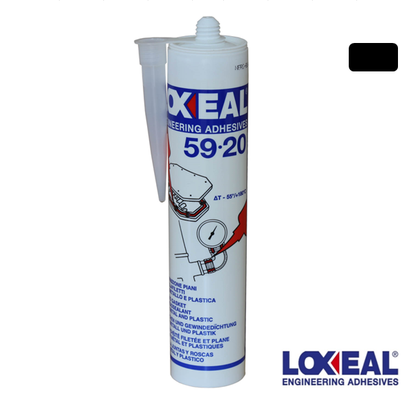 Loxeal 59-20 vlakafdichting zwart - 310 ml
