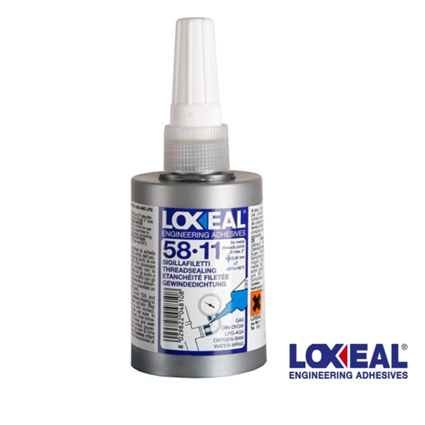 Loxeal 58-11 schroefdraad afdichting sterk - 50 ml