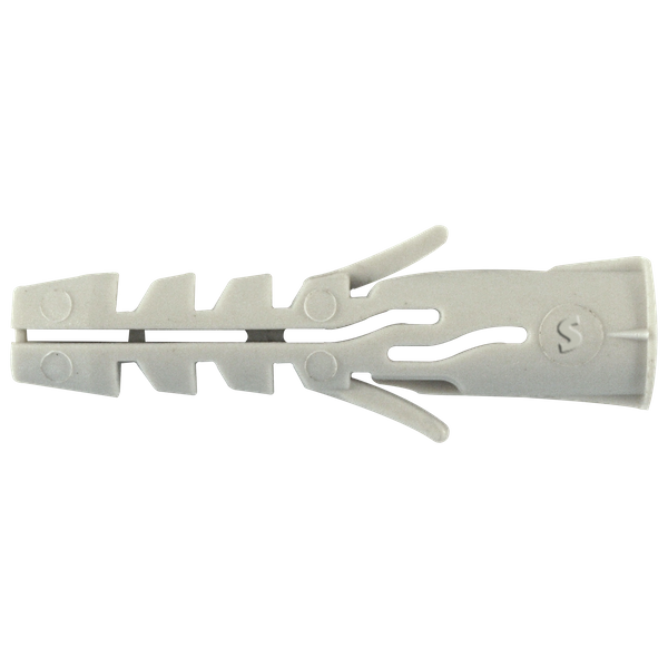 Nylon plug met kraag Ø16 x 80 - 10 stuks