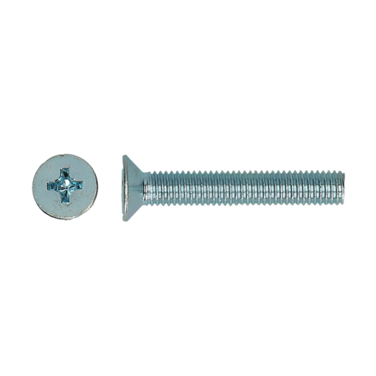 Metaalschroef verzonken kruiskop DIN 965 EV M 3 X 5 - 200 stuks