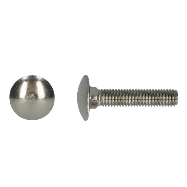 Slotbout DIN 603 RVS A2 M 12 X 70- 50 stuks