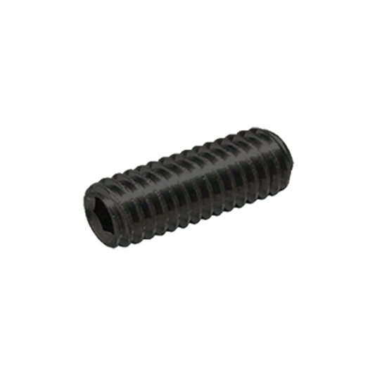 Stelschroef DIN 916 staal blank M 3 X 3 - 200 stuks