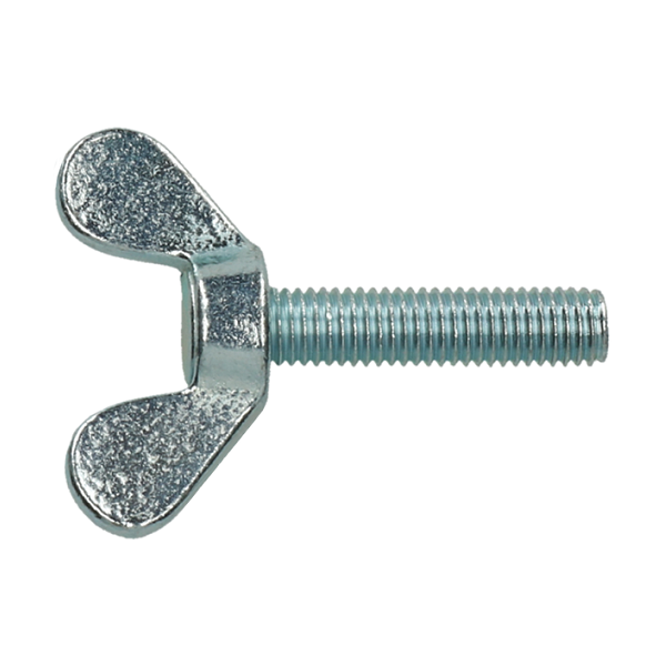 Vleugelschroef DIN 316 staal verzinkt
