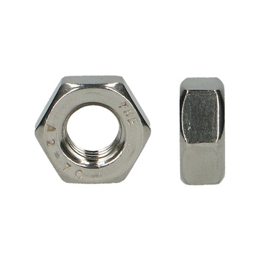 Zeskantmoer DIN 934 RVS A2 M27 - 25 stuks